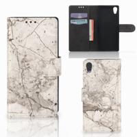 Sony Xperia XA1 | Bookcase | Marmer Beige Sony Xperia XA1 | Bookcase | Marmer Beige