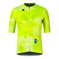 Gobik fietsshirt korte mouw stark citrus heren