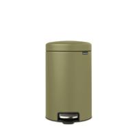 Brabantia NewIcon Prullenbak - 12 liter - Mineral Calm Green