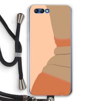 Bikini: Honor 10 Transparant Hoesje met koord