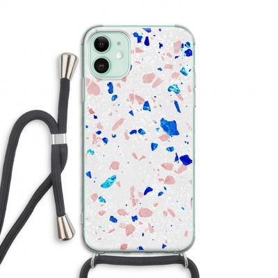 Terrazzo N°6: iPhone 11 Transparant Hoesje met koord