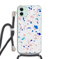 Terrazzo N°6: iPhone 11 Transparant Hoesje met koord