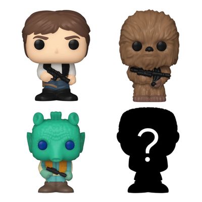 Star Wars Bitty POP! Vinyl Figure 4-Pack Han Solo 2,5 cm Star Wars Bitty POP! Vinyl Figure 4-Pack Han Solo 2,5 cm