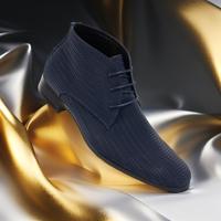 Vittorio Blue High Lureaux - Handgemaakte Nette Schoenen Voor Heren