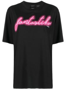 PINKO t-shirt Fantastiko en coton - Noir
