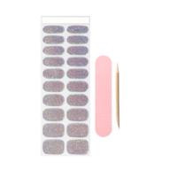 The CouCou Club Coucou Semi-Cured Gel Nail Wraps Glitter Galore 1Stuks