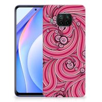 Xiaomi Mi 10T Lite | Hoesje maken | Swirl Pink