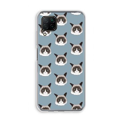 It's a Purrr Case: Huawei P40 Lite Transparant Hoesje