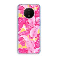 Pink Banana: OnePlus 7T Transparant Hoesje
