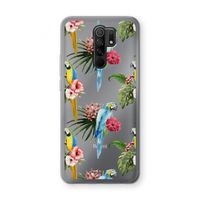 Kleurrijke papegaaien: Xiaomi Redmi 9 Transparant Hoesje