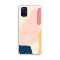 Saturday Flow: Galaxy A51 4G Transparant Hoesje