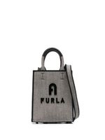 Furla sac cabas à logo - Gris