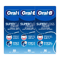 Oral-B Super Floss Threader - 3 x 50 stuks - Voordeelverpakking