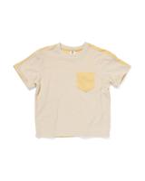 HEMA Kinder T-shirt Badstof Geel (geel) - thumbnail