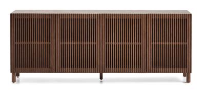 Kave Home Dressoir 'Beyla' Essenhout, 181cm, kleur Walnoot