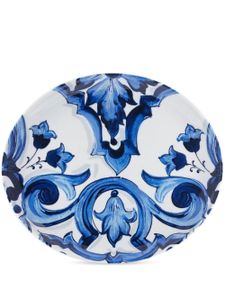 Dolce & Gabbana assiette Fiore en porcelaine - Bleu