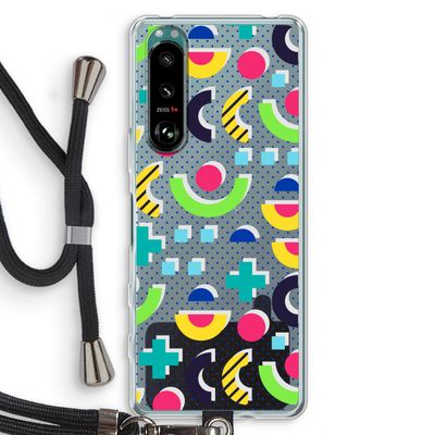 8-bit N°1: Sony Xperia 5 III Transparant Hoesje met koord