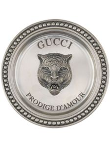 Gucci encensoir Tiger Head - Argent