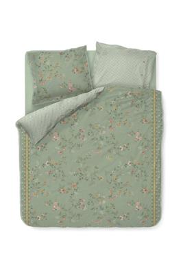 Pip Studio Dekbedovertrekset Kili Flower Groen 260x200/220cm