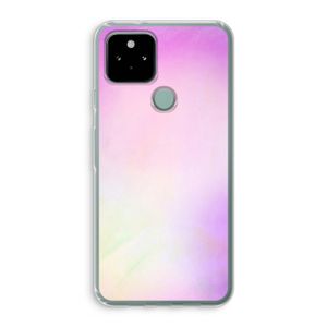 Flow mist pastel: Google Pixel 5 Transparant Hoesje