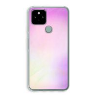 Flow mist pastel: Google Pixel 5 Transparant Hoesje Flow mist pastel: Google Pixel 5 Transparant Hoesje
