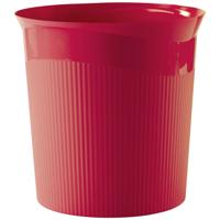 HAN Re-LOOP 18148-917 Prullenbak 13 l (Ø x h) 288 mm x 287 mm Kringloop kunststof Rood 1 stuk(s)