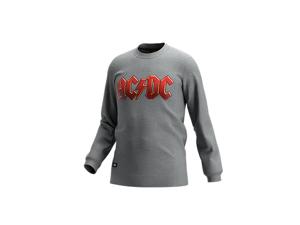 Safety Jogger ACDC Crewneck X Sweater | Lichtgrijs/Rood | Maat XXL - WI0916XXL