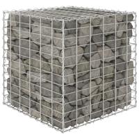 VidaXL Gabion plantenbak verhoogd kubus 60x60x60 cm staaldraad