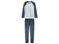 esmara Pluchen kinder pyjama (Lichtblauw/donkerblauw, 158/164)