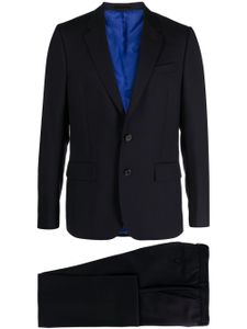 Paul Smith costume à veste à simple boutonnage - Bleu