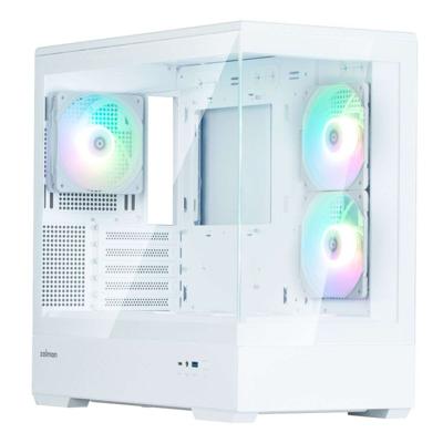 ATX Semi-toren doos Zalman P30 V2 Wit