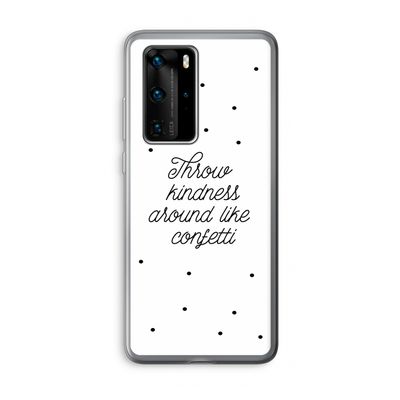 Confetti: Huawei P40 Pro Transparant Hoesje