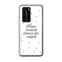 Confetti: Huawei P40 Pro Transparant Hoesje
