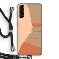 Bikini: Samsung Galaxy S21 Plus Transparant Hoesje met koord