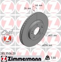 Remschijf Coat Z 285350620