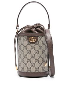 Gucci mini sac seau Ophidia - Marron