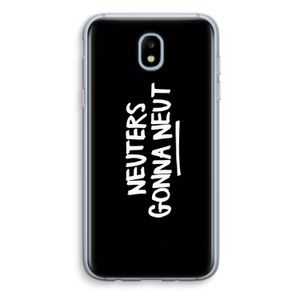 Neuters (zwart): Samsung Galaxy J5 (2017) Transparant Hoesje