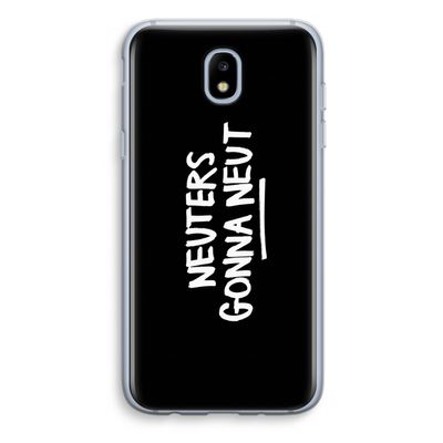 Neuters (zwart): Samsung Galaxy J5 (2017) Transparant Hoesje