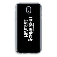 Neuters (zwart): Samsung Galaxy J5 (2017) Transparant Hoesje