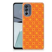 Motorola Moto G62 5G TPU bumper Batik Oranje