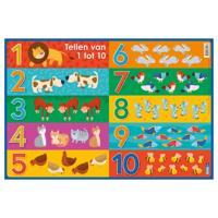 Deltas Educatieve onderleggers preschool - tellen van 1 tot 10 Deltas Educatieve onderleggers preschool - tellen van 1 tot 10