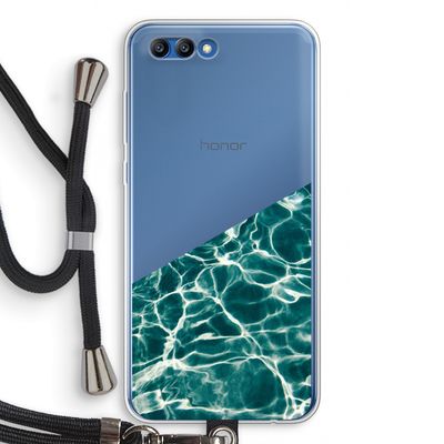 Weerkaatsing water: Honor 10 Transparant Hoesje met koord