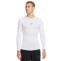 Nike Pro Ondershirt Lange Mouwen Wit Zwart