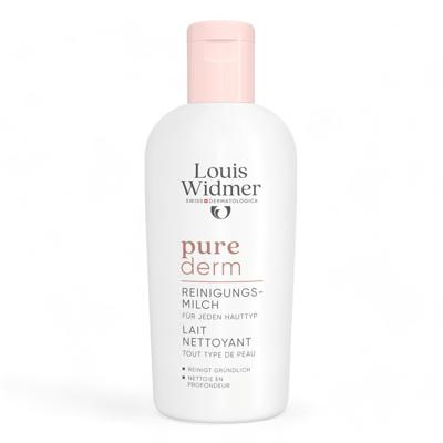 Louis Widmer Purederm Reinigingsmelk Zonder Parfum 200ml