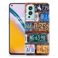 OnePlus Nord 2 5G | Siliconen hoesje | met foto Kentekenplaten