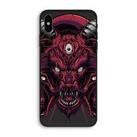Hell Hound and Serpents: iPhone X Biologisch afbreekbaar hoesje