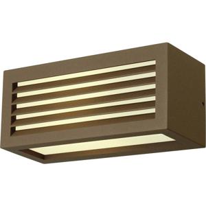 SLV BOX-L 232497 Buitenlamp (wand) Energielabel: G (A - G) E27 18 W Roest