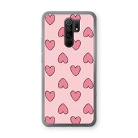 Ondersteboven verliefd: Xiaomi Redmi 9 Transparant Hoesje