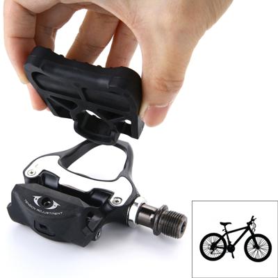 1 racefiets paar KEO vergrendeling fietsen Adapter pedalen (zwart)
