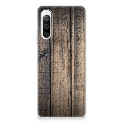 Sony Xperia 10 IV | Bumper Hoesje | Steigerhout